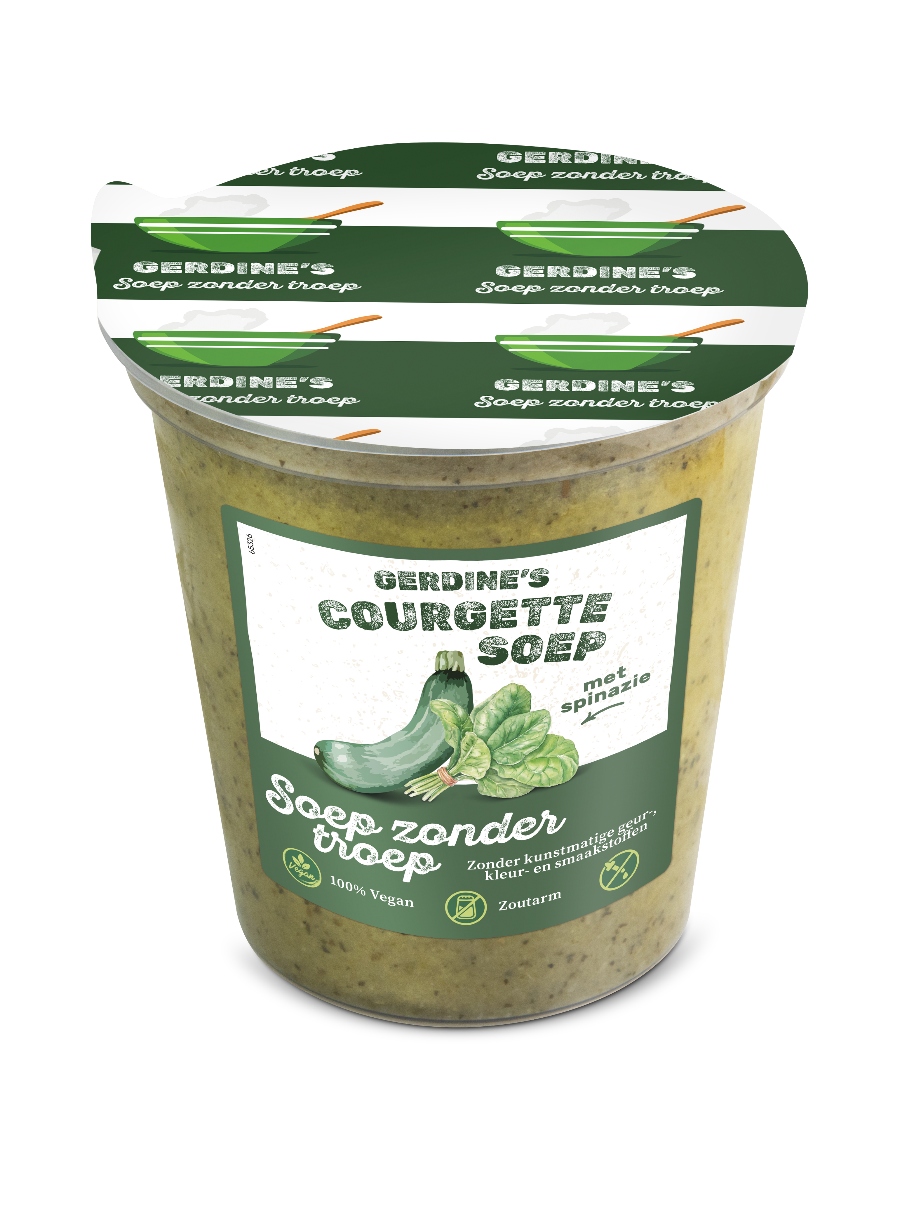 Gerdine's Courgette - Spinazie Soep - Gerdine's Gezond & Gezellig