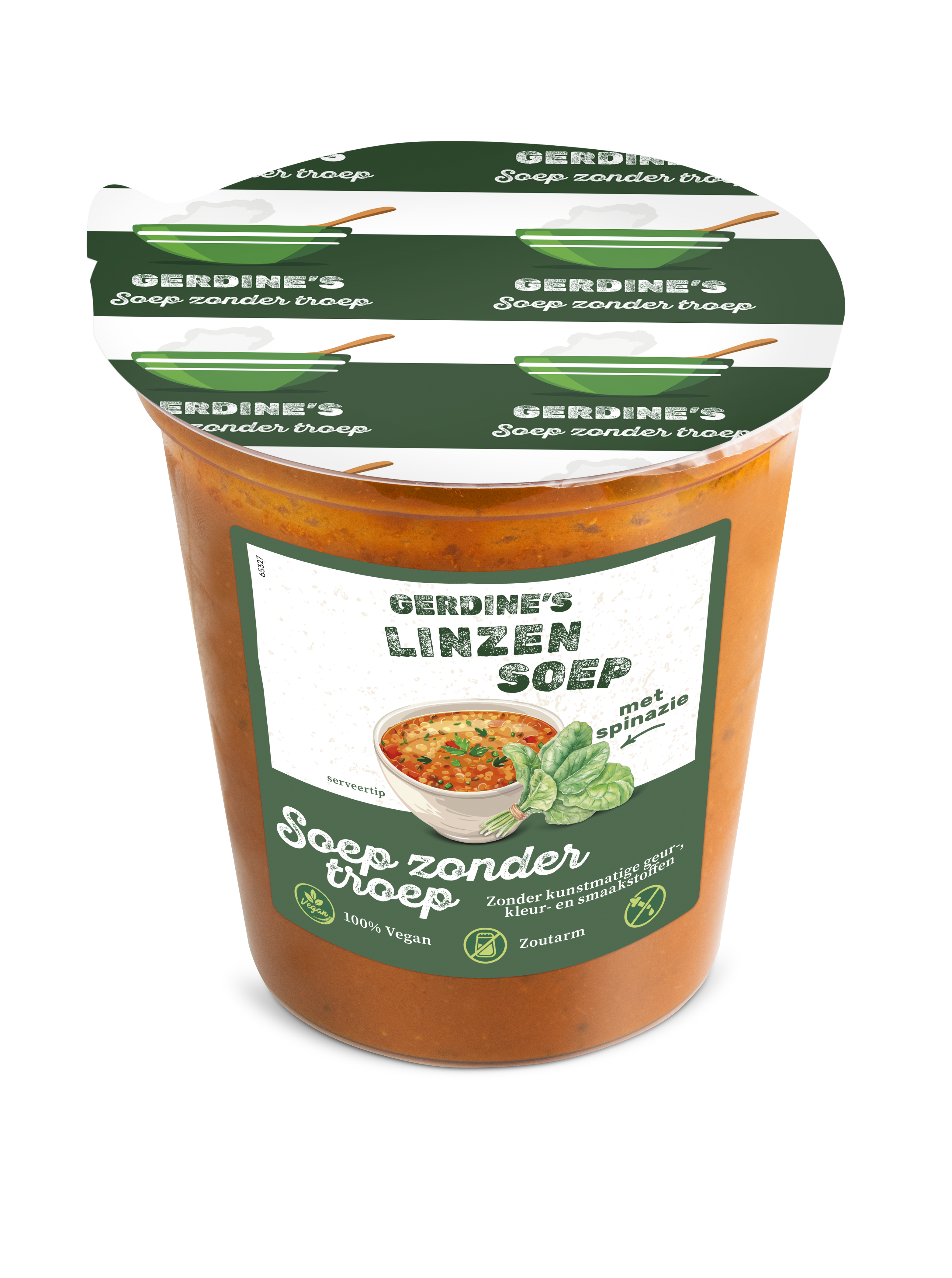 Gerdine's Linzen - Spinazie Soep