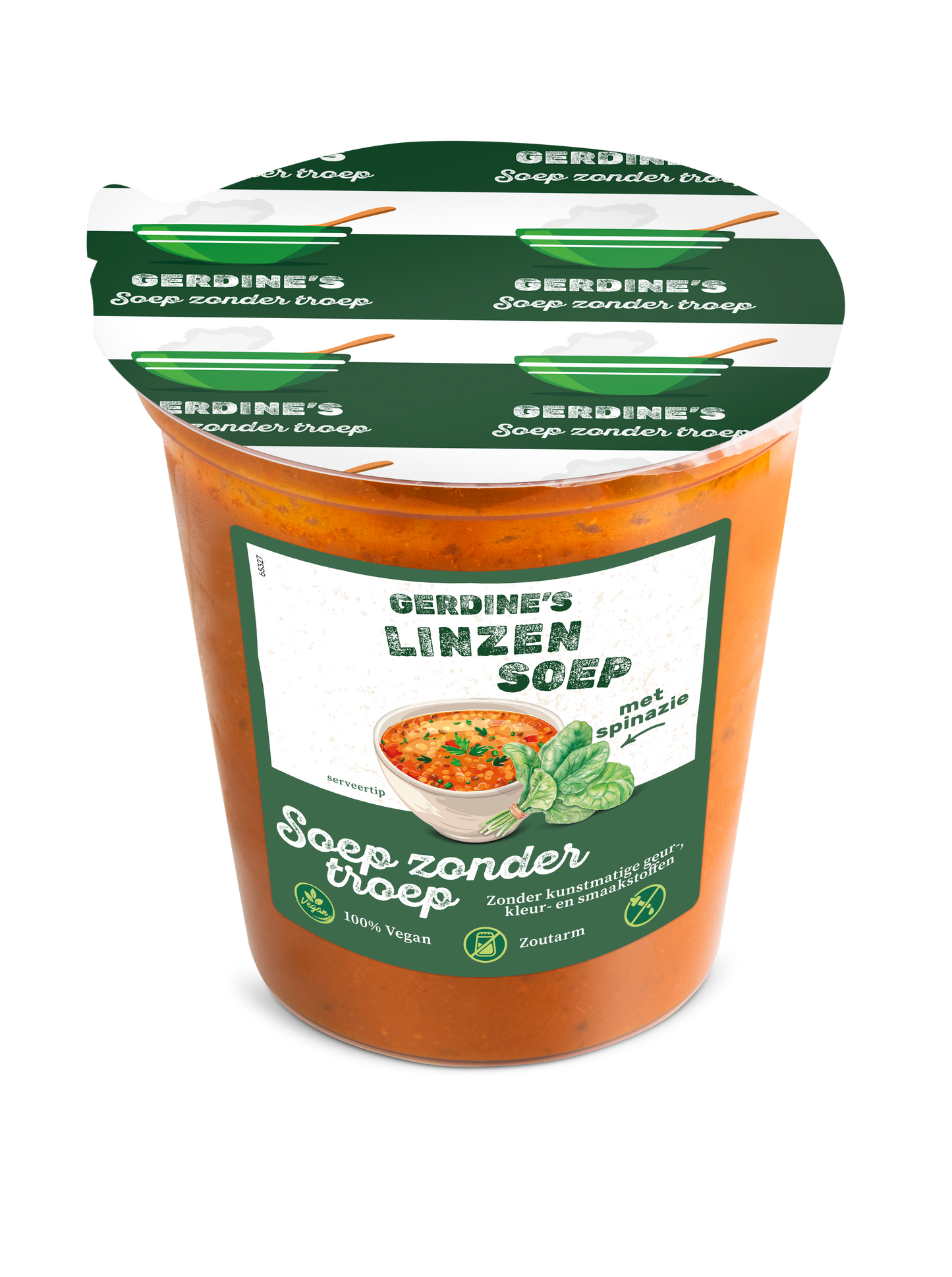 Gerdine's Linzen - Spinazie Soep
