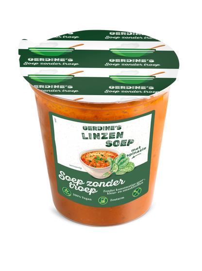 Gerdine's Linzen - Spinazie Soep